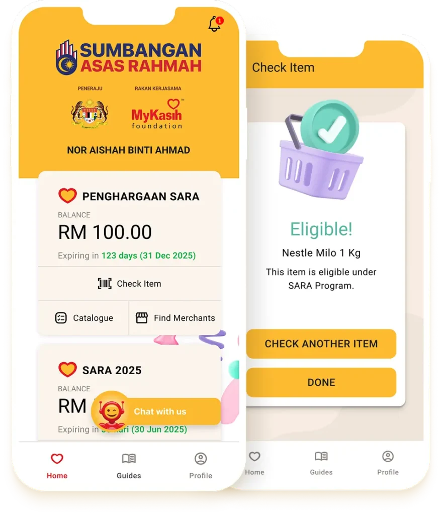 Cara buat semakan MyKasih 2026 melalui aplikasi dan MyKad
